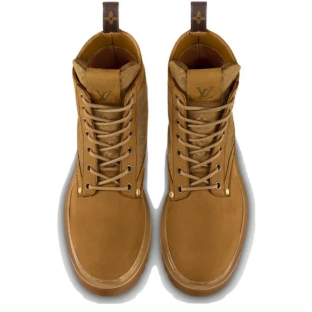 Louis Vuitton Ranger Boots with monogram - Picture 4 of 9